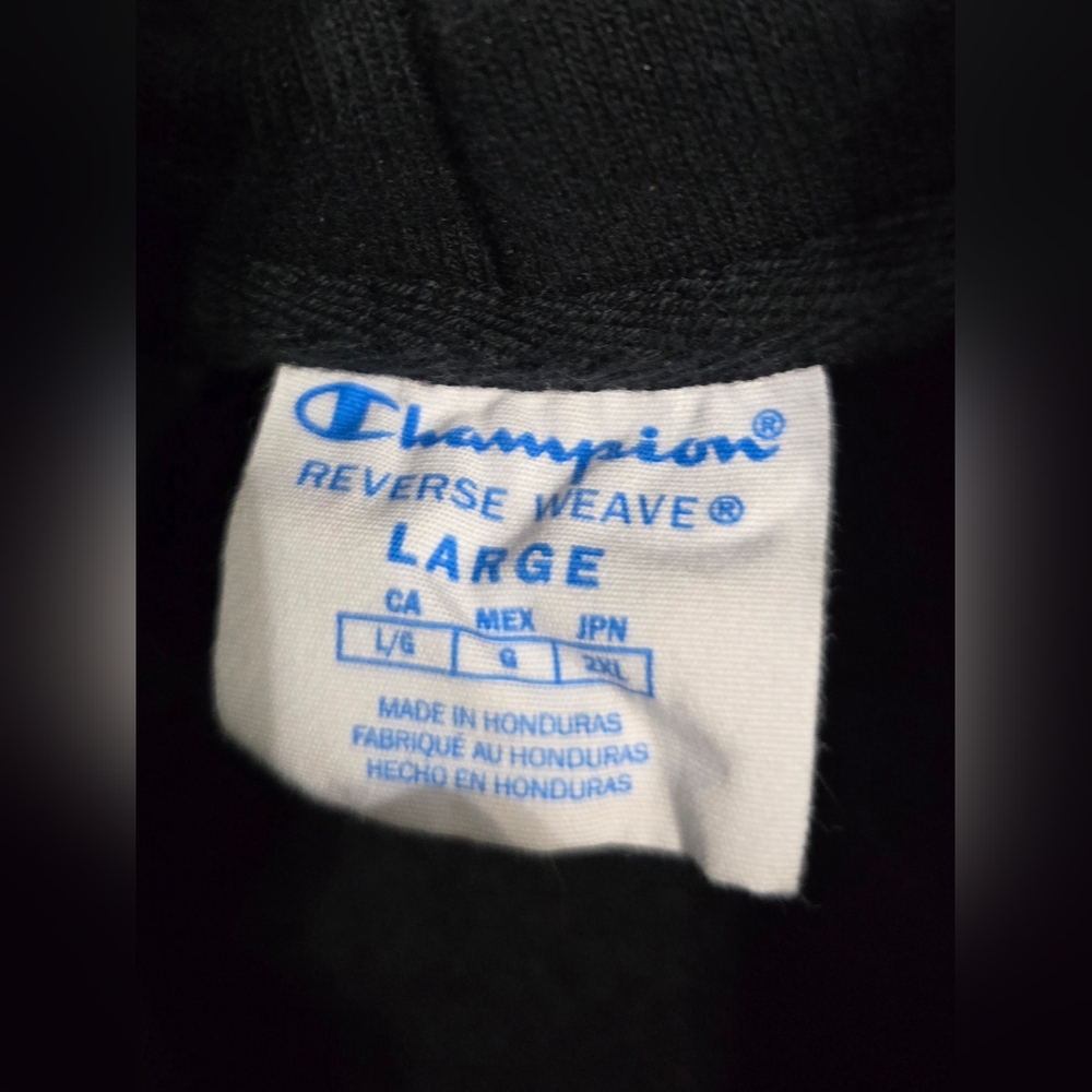 VTG RARE Men's HYPEBEAST CHAMPION X PHADE Reverse Weave Hoodie Size L - Picture 7 of 8
